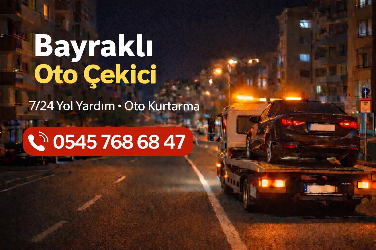 bayraklı oto &ccedil;ekici